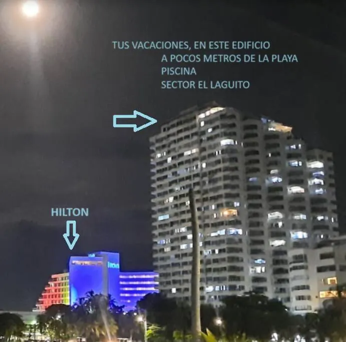 Frente Al Mar Para 4 Personas Apartment Cartagena